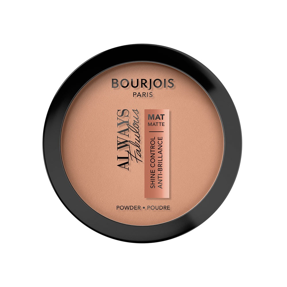 BOURJOIS ALWAYS FABULOUS SHINE CONTROL MATTE PUDRA COMPACTA ROSE VANILLA 200