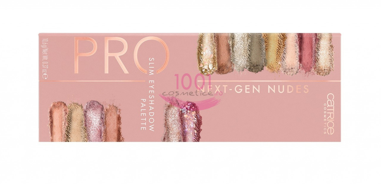 CATRICE NEXT GEN NUDES PALETA DE FARDURI 14 NUANTE COURAGE IS BEAUTY 010