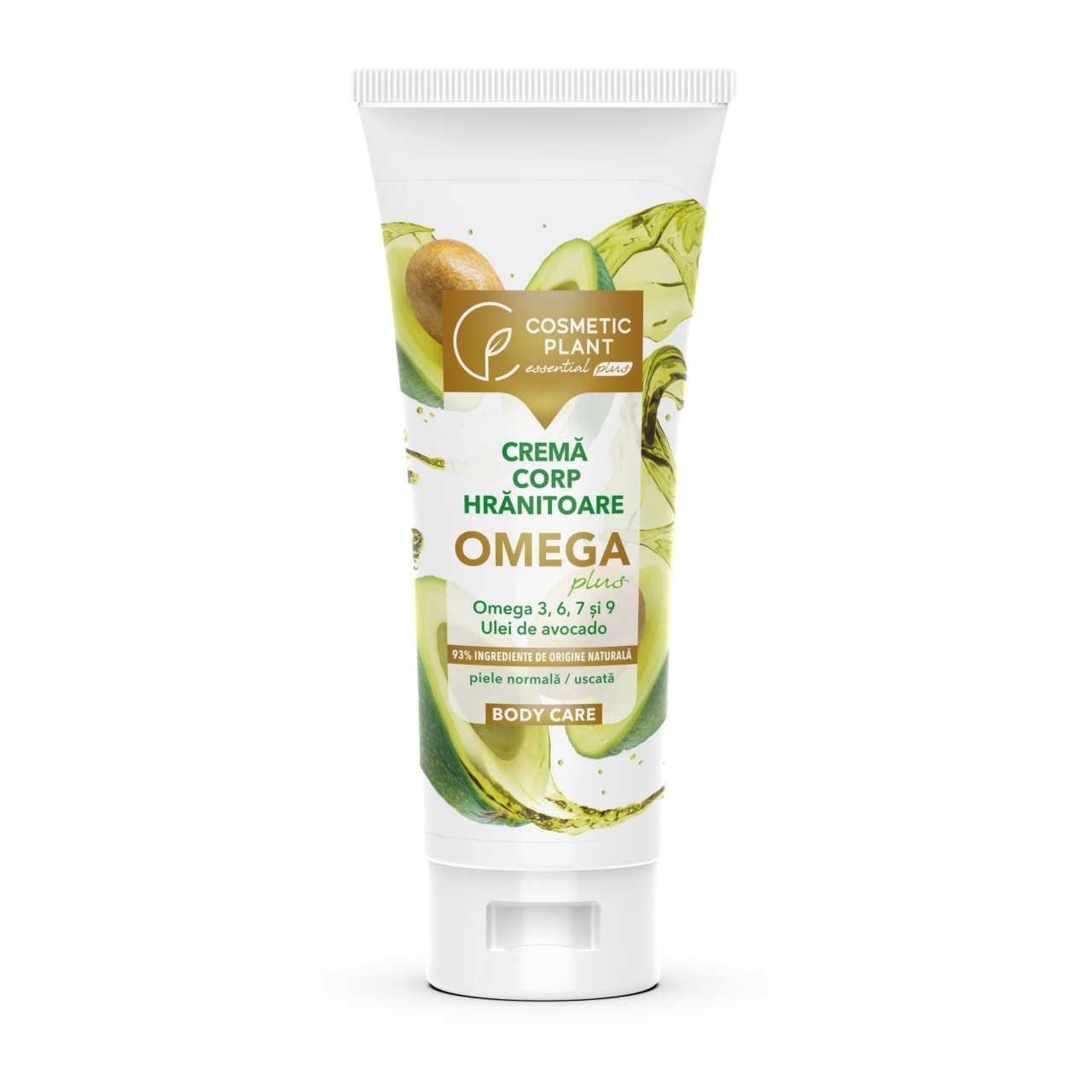 1001cosmetice.ro Crema de corp hranitoare OMEGA Plus Cosmetic Plant, 200 ml