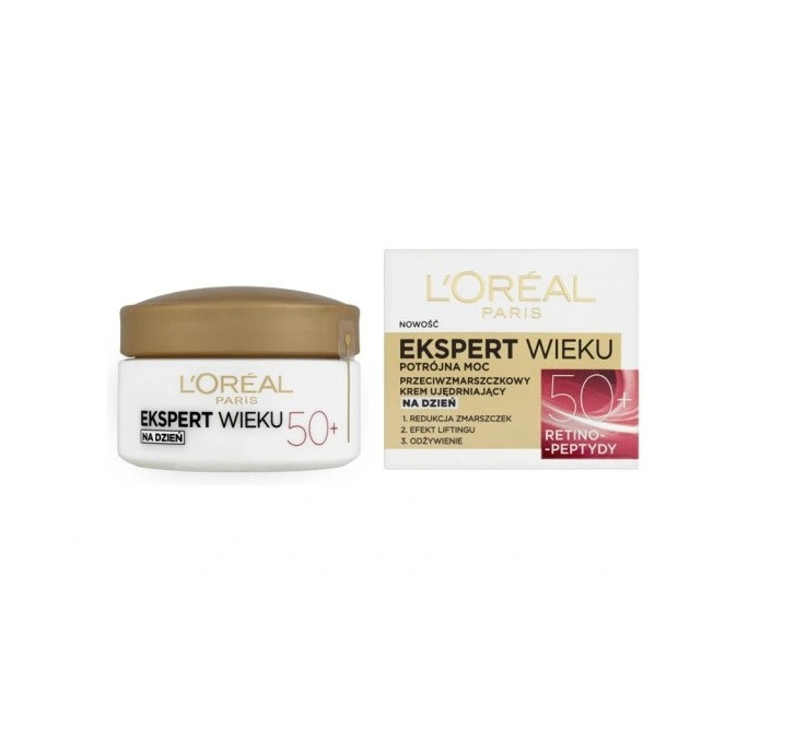 crema retinol Crema de zi antirid cu retinol Expert Age 50+, Loreal, 50 ml