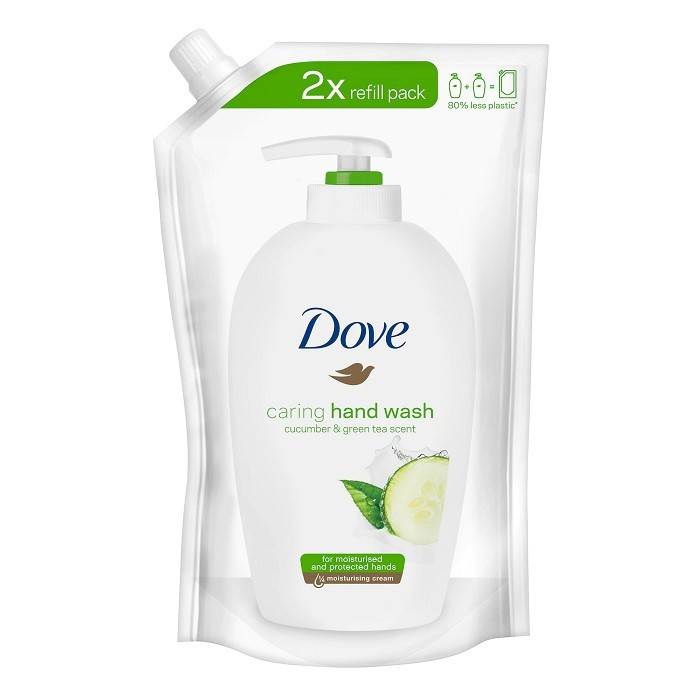 DOVE GO FRESH CUCUMBER & GREEN TEA SAPUN LICHID REZERVA 500 ML