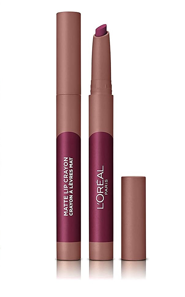 LOREAL MATTE LIP CRAYON RUJ DE BUZE MAT SIZZLING SUGAR 107