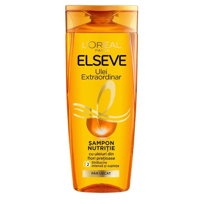 LOREAL PARIS ELSEVE ULEI EXTRAORDINAR SAMPON PENTRU PAR USCAT (Optiuni de comanda: 400ml) - 1 | YEO