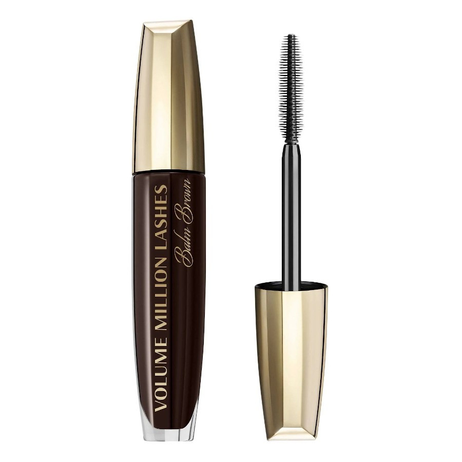 LOREAL VOLUME MILLION LASHES BALM NOIR MASCARA BROWN