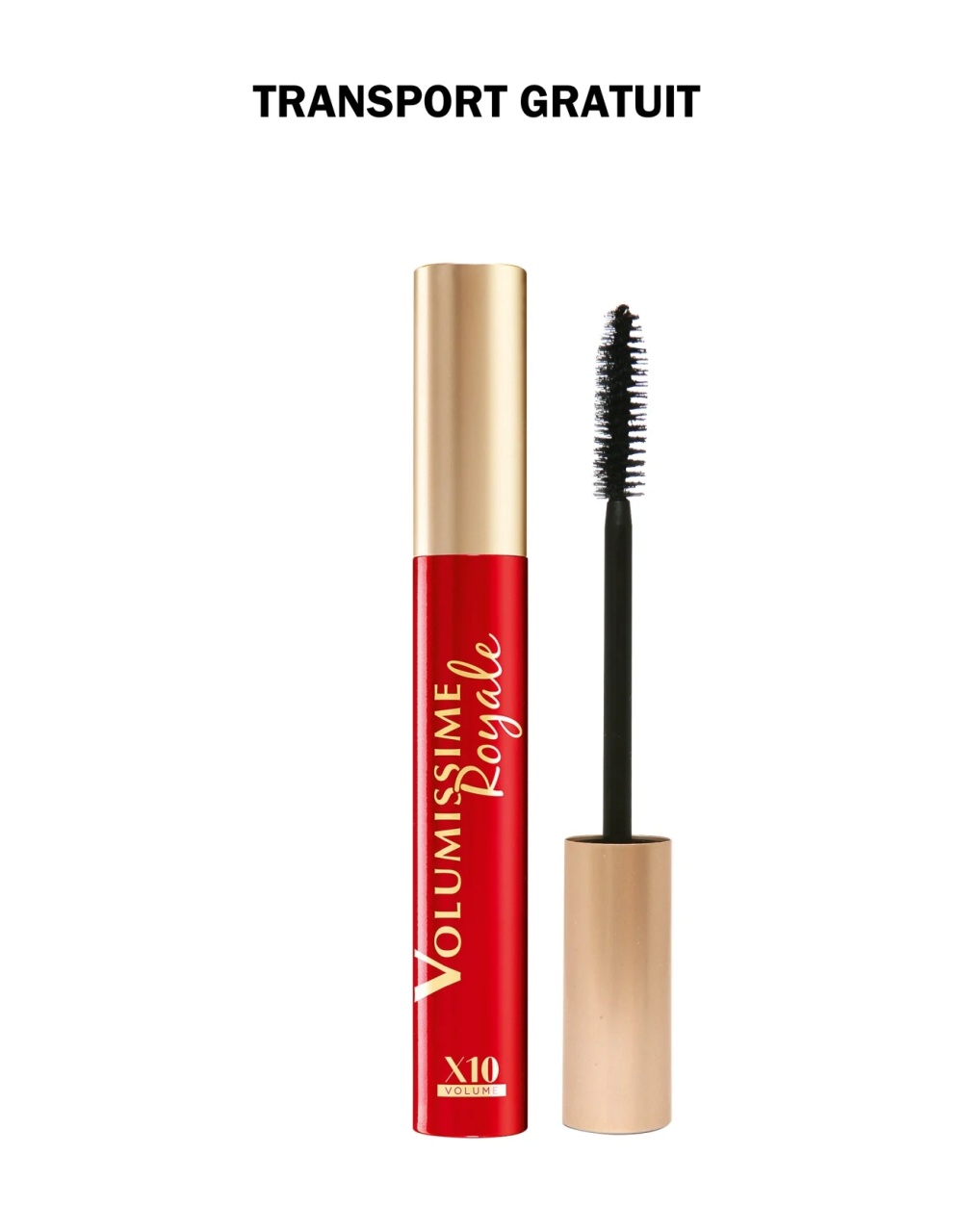 LOreal Mascara pentru volum si gene definite, Loreal Volumissime Royal, Black, 7.5 ml