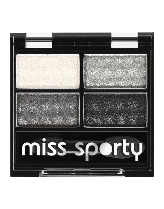 MISS SPORTY STUDIO COLOUR QUATTRO FARD DE PLEOAPE SMOKY BLACK 404