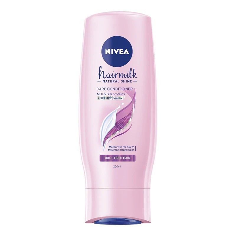 NIVEA HAIRMILK NATURAL SHINE BALSAM PENTRU PAR USCAT - 1 | YEO