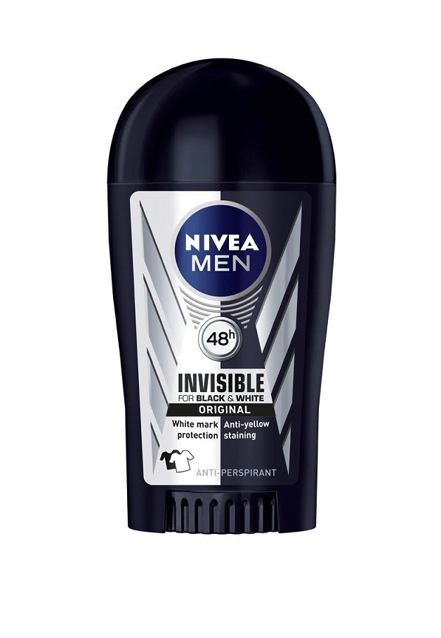 NIVEA MEN INVISIBLE FOR BLACK & WHITE DEODORANT ANTIPERSPIRANT STICK