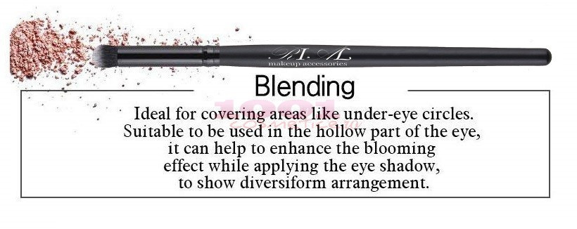 RIAL MAKEUP ACCESSORIES BLENDING BRUSH PENSULA PENTRU MACHIAJ 15-9 - 1 | YEO