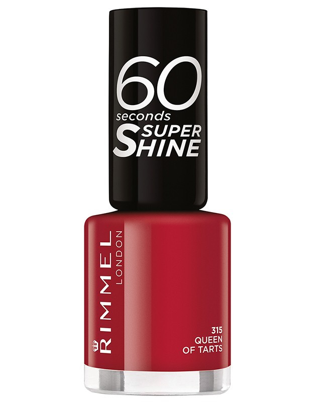 RIMMEL LONDON 60 SEC SUPER SHINE LAC DE UNGHII QUEEN OF TARTS 315 - 1 | YEO