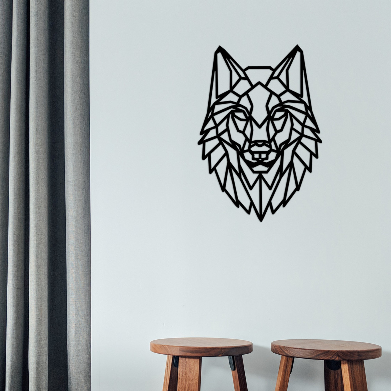 Poze Accesoriu decorativ de perete din lemn Kurt 2