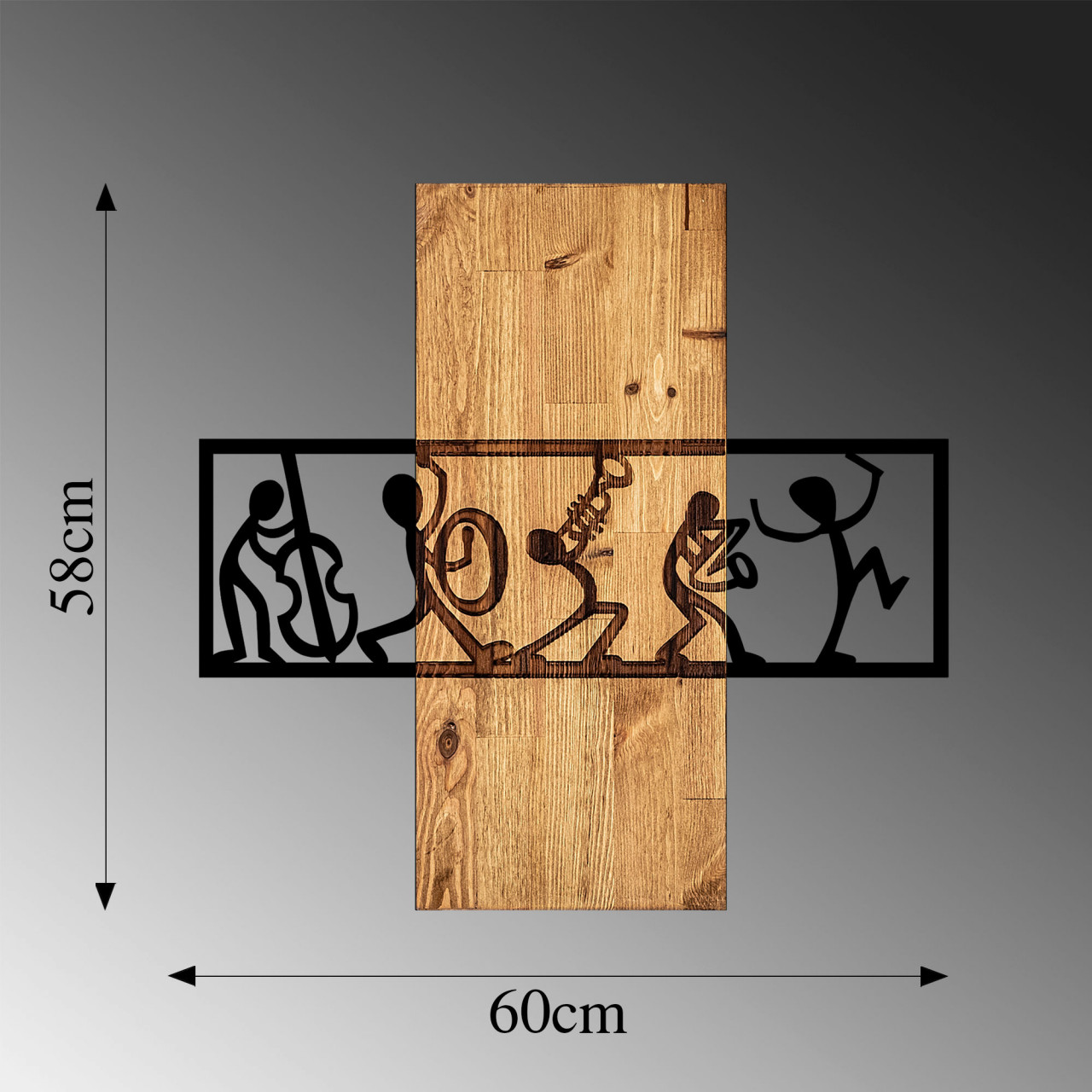 Poze Accesoriu decorativ de perete din lemn MA-301