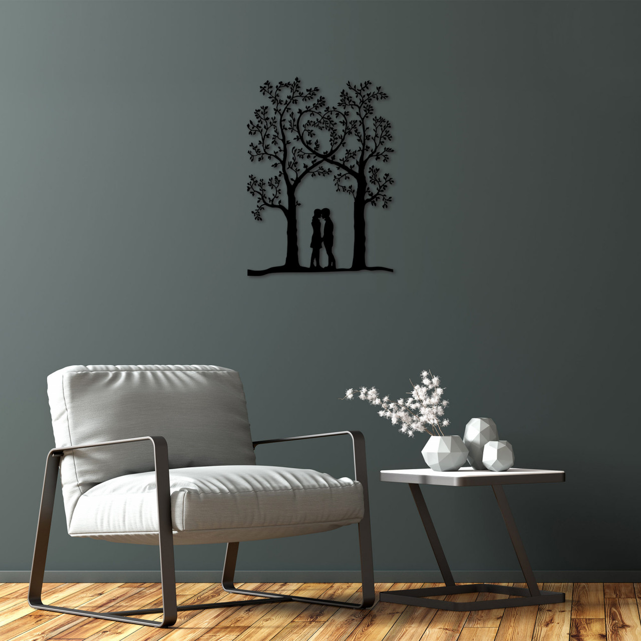 Poze Accesoriu decorativ de perete metalic Love Garden - 270