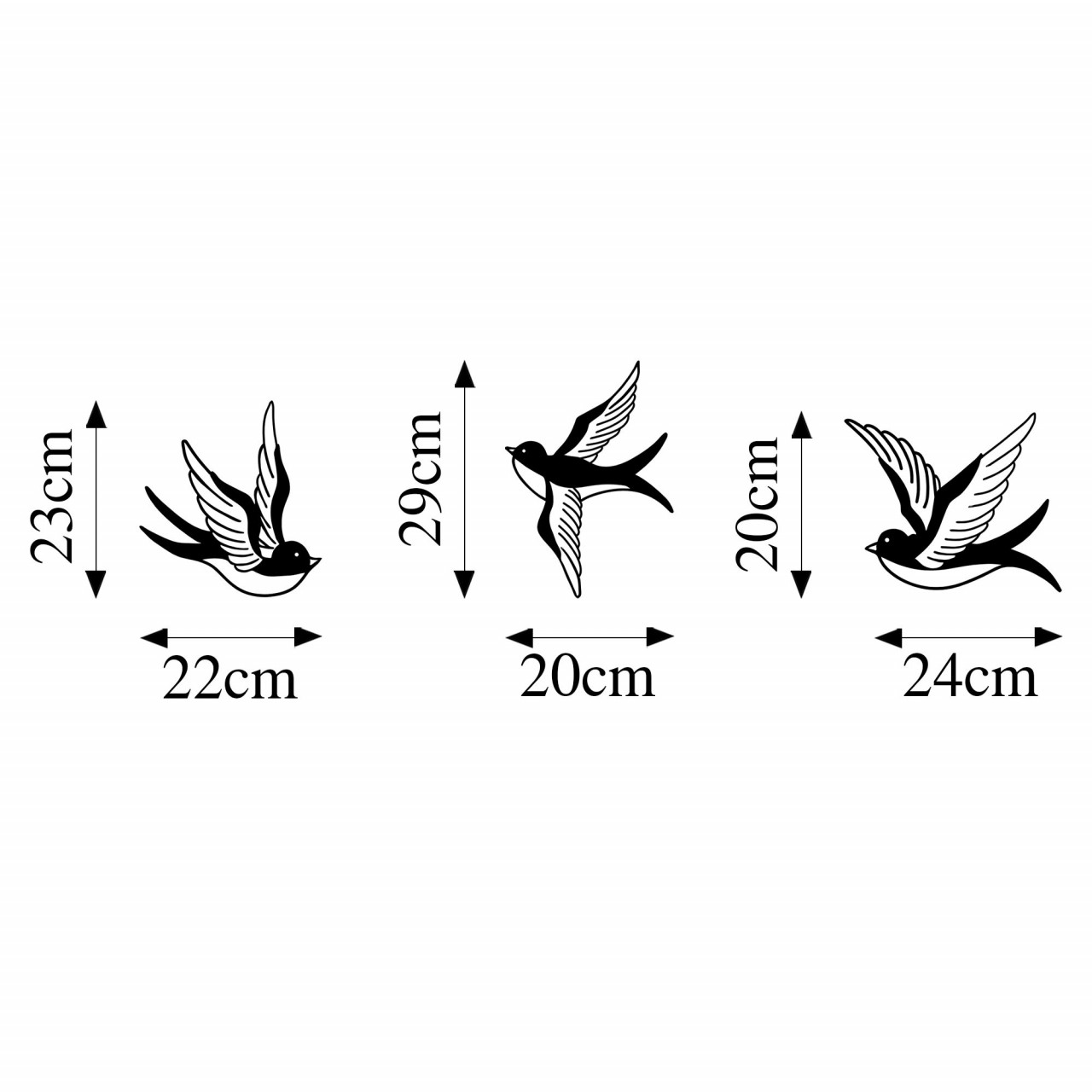 Poze Accesoriu decorativ de perete metalic Mountain - 286