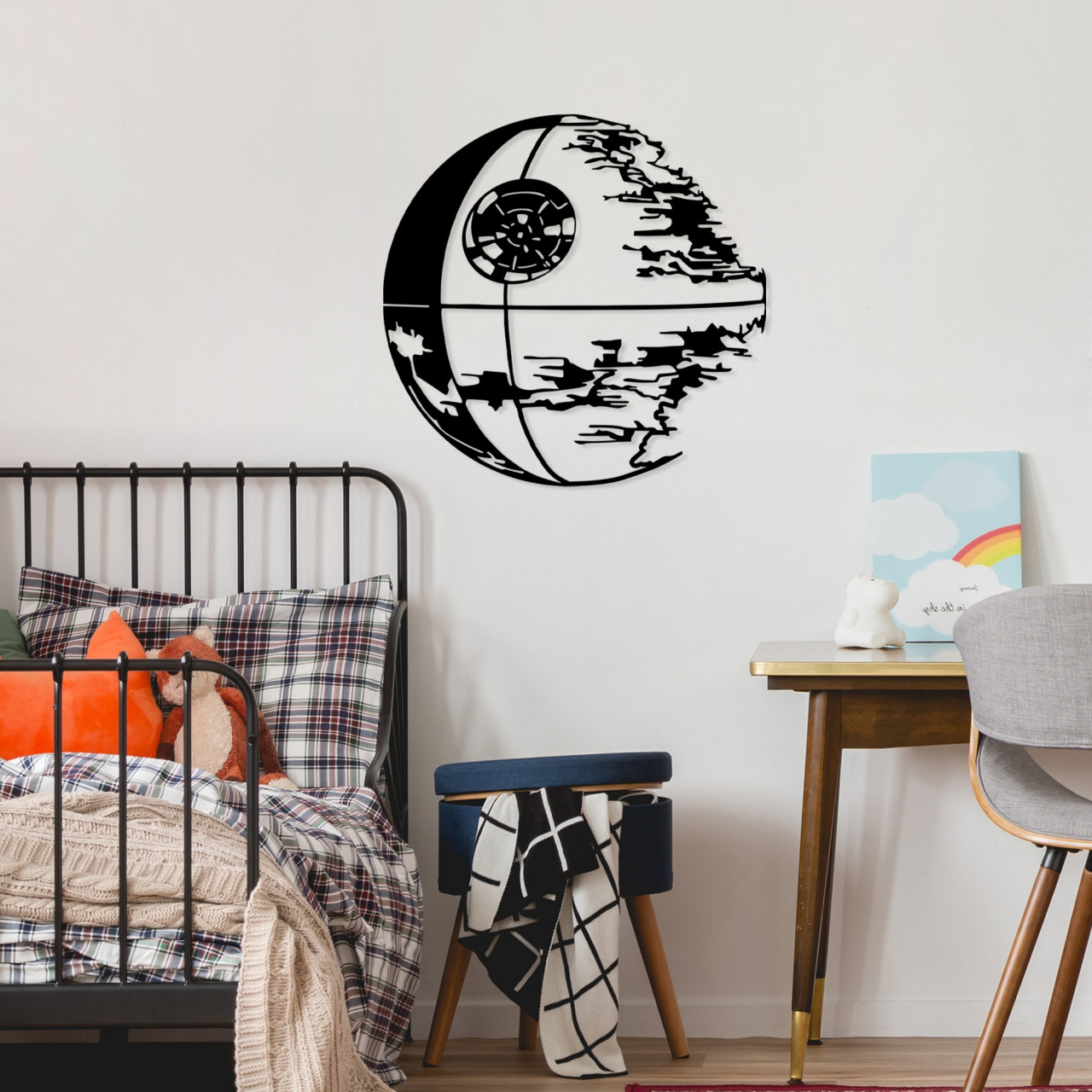 Poze Accesoriu decorativ de perete metalic Spatial
