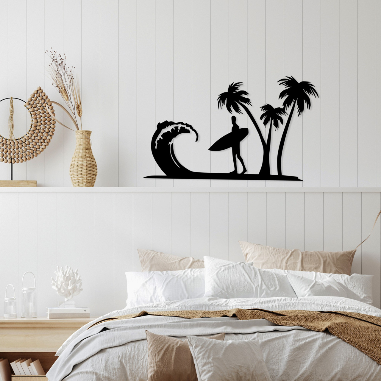 Poze Accesoriu decorativ de perete metalic Surfer