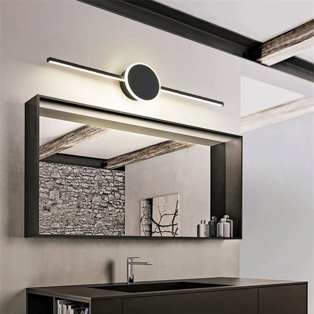 Poze Aplica neagra LED pentru oglinda 40CM APP848-1W