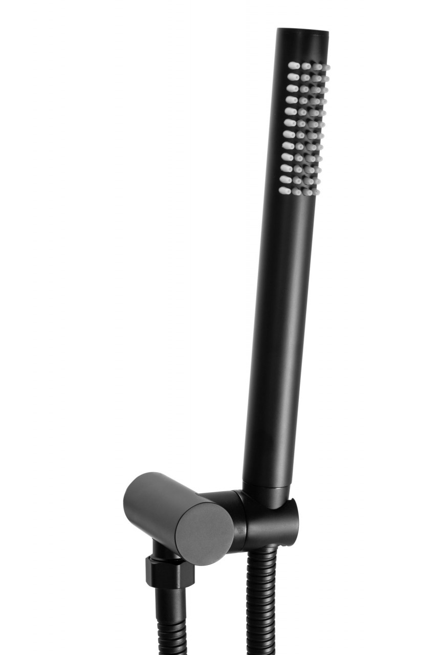 Poze Baterie de dus incastrata Lungo Miler negru mat