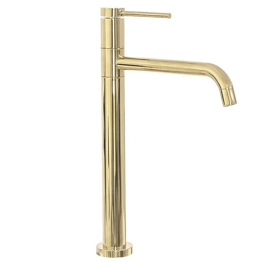 Poze Baterie Lugano Gold lucios înaltă – H 34 cm