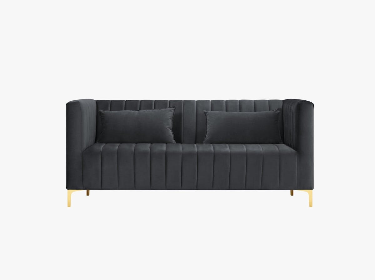Poze Canapea 2 locuri Annite catifea L160 cm