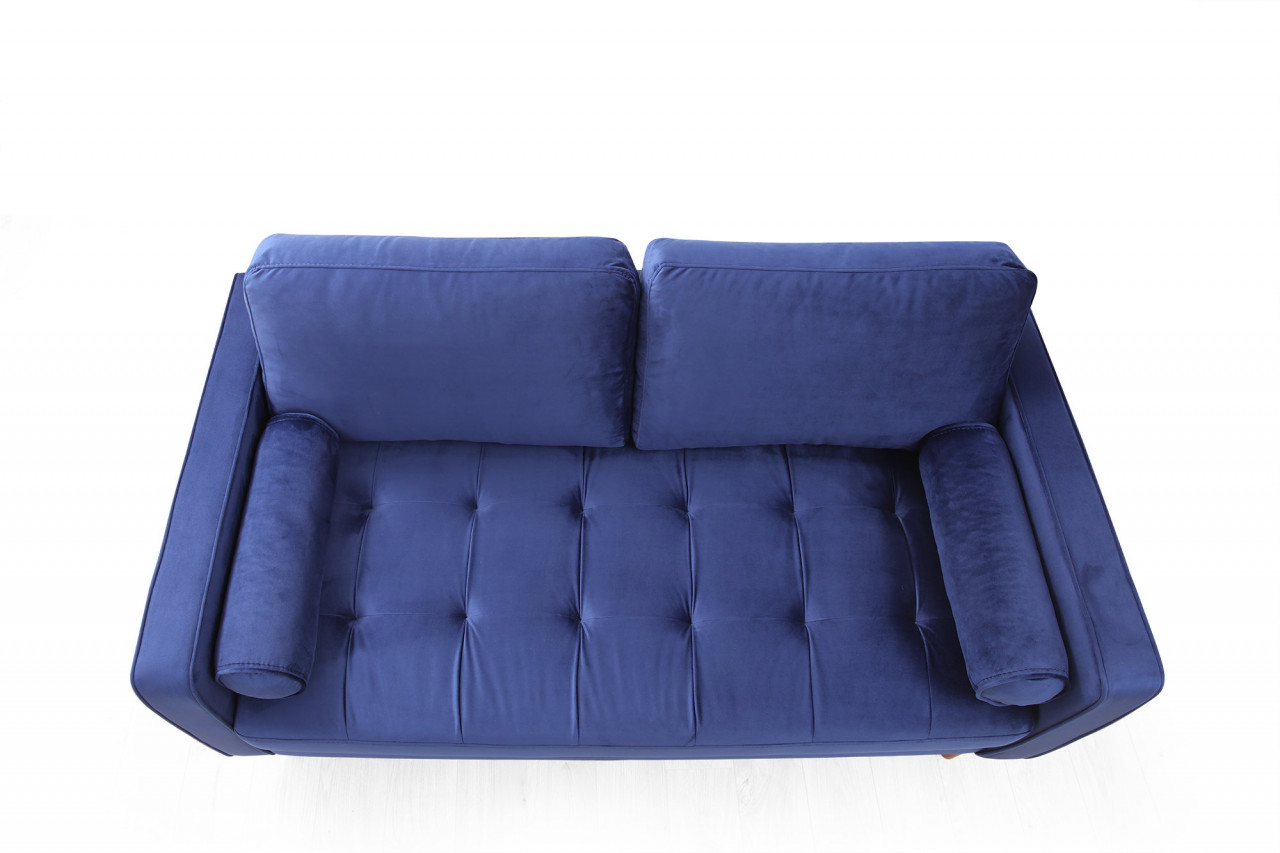 Poze Canapea 2 locuri Rome bleumarin