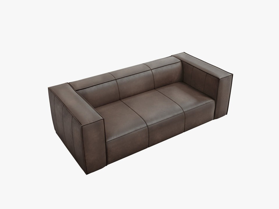 Poze Canapea 3 locuri Agawa piele naturala L227 cm