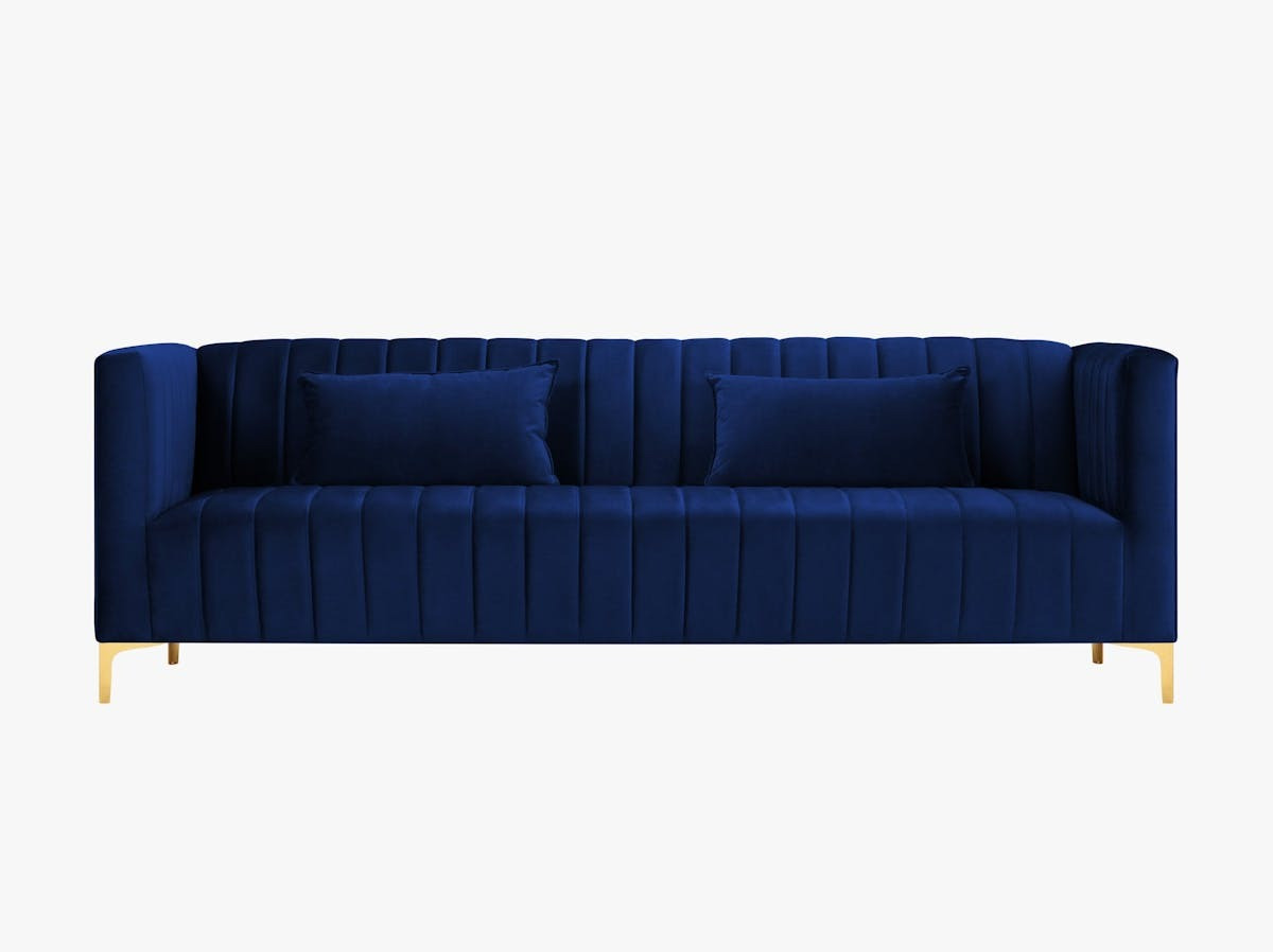Poze Canapea 3 locuri Annite catifea L220 cm