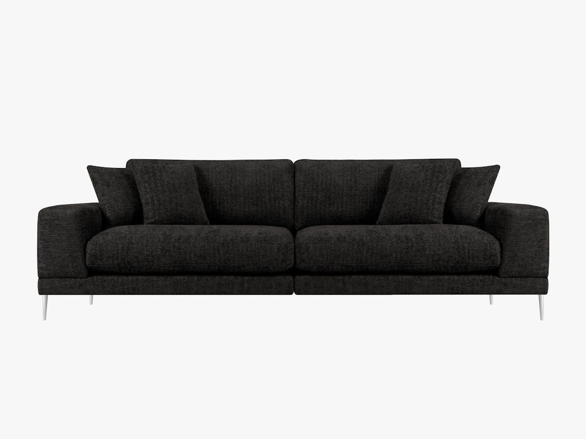 Poze Canapea 4 locuri Jog chenille L286 cm