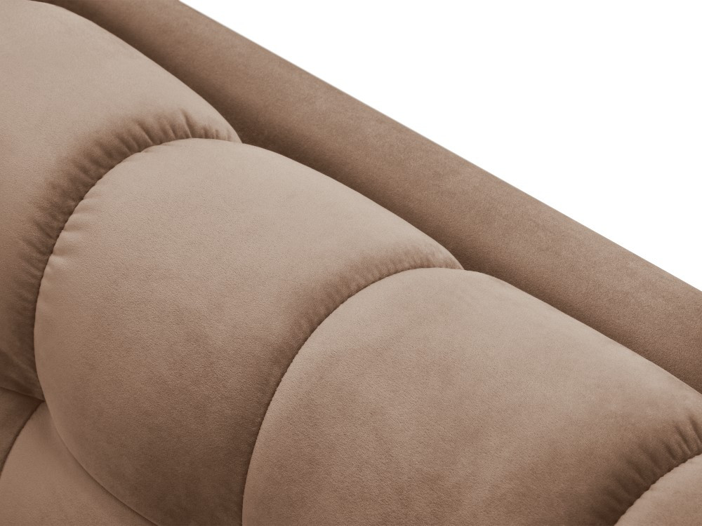 Poze Canapea Bali 2 locuri velvet/picioare negre – L152 x l92 x h75