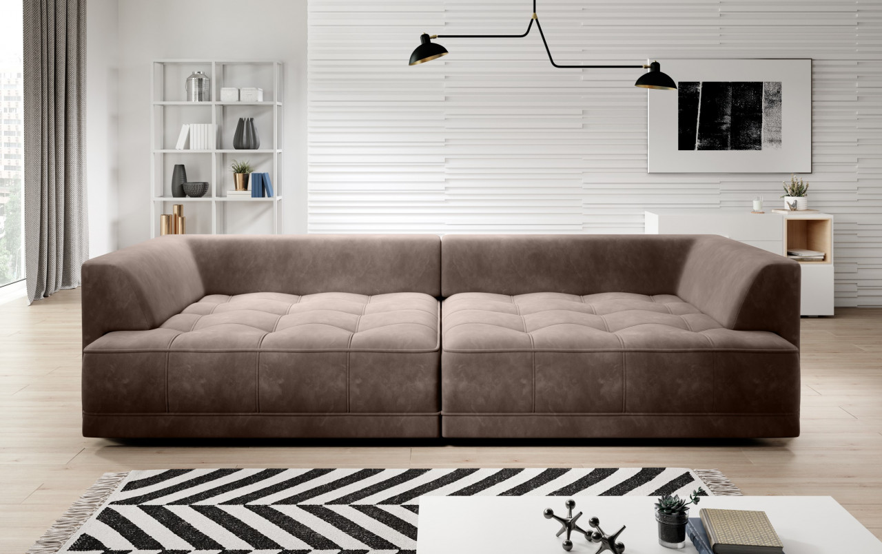 Poze Canapea cu reglaj electric Tiga Bigsofa L302 cm