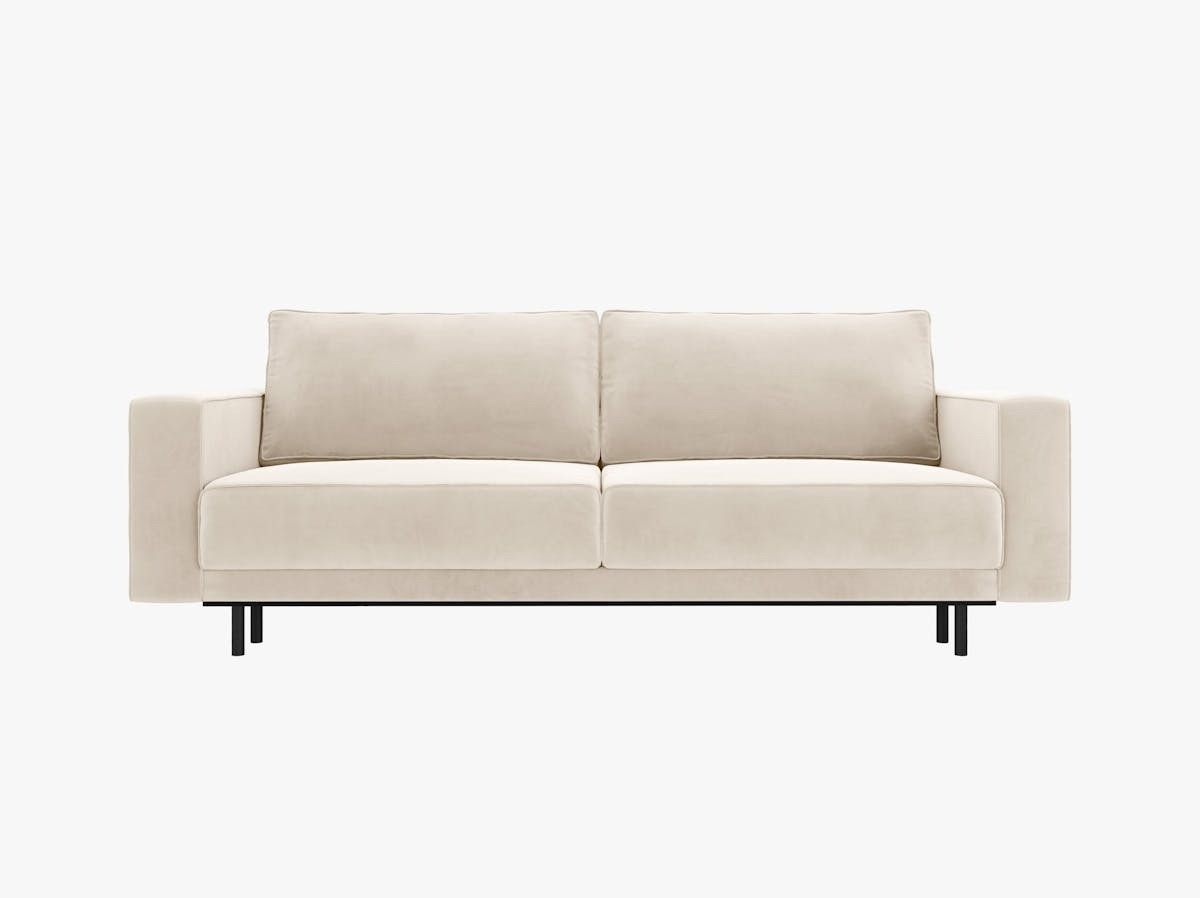 Poze Canapea extensibila 3 locuri Caro catifea L236 cm