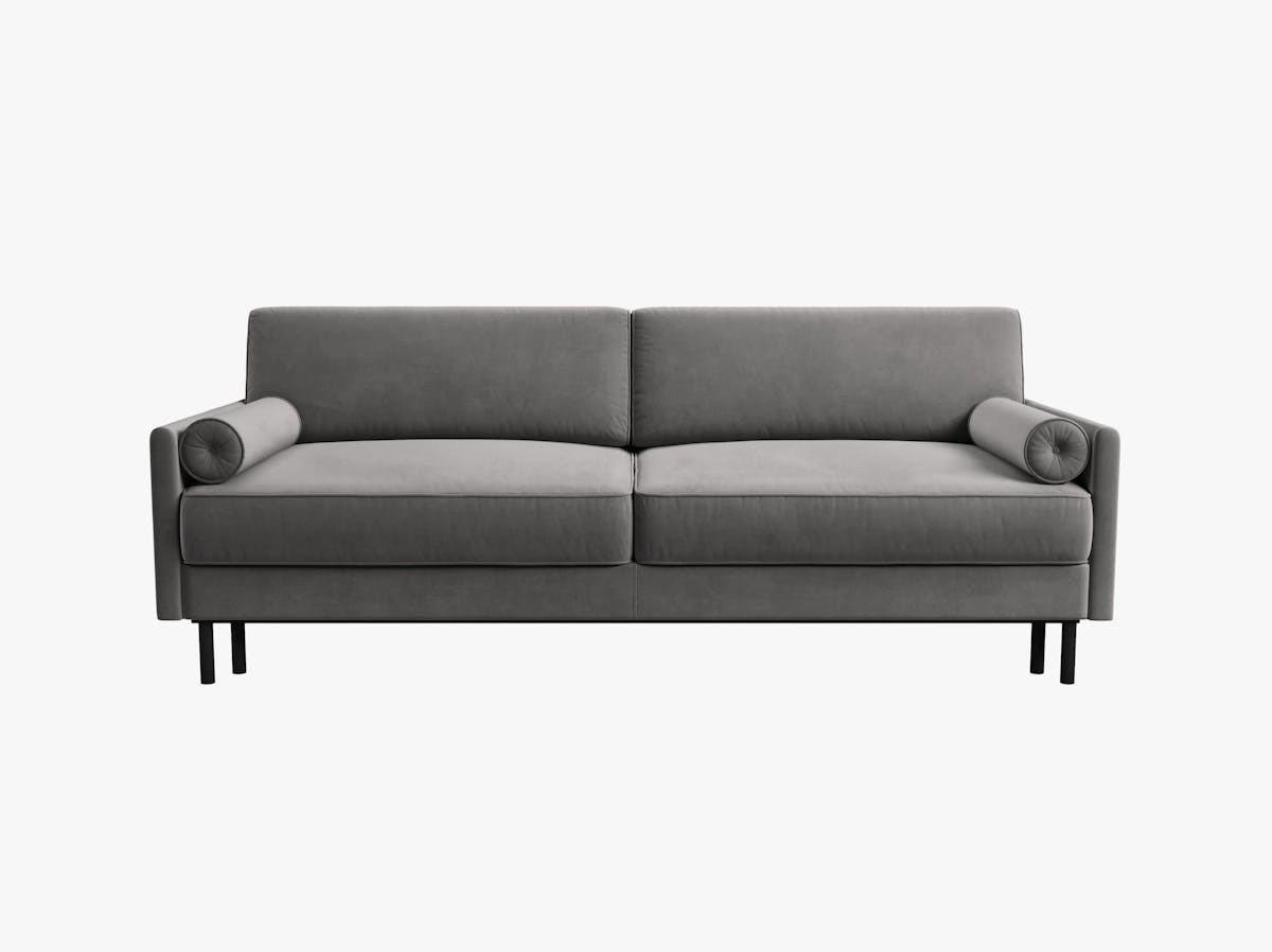 Poze Canapea extensibila 3 locuri Scott catifea L212 cm