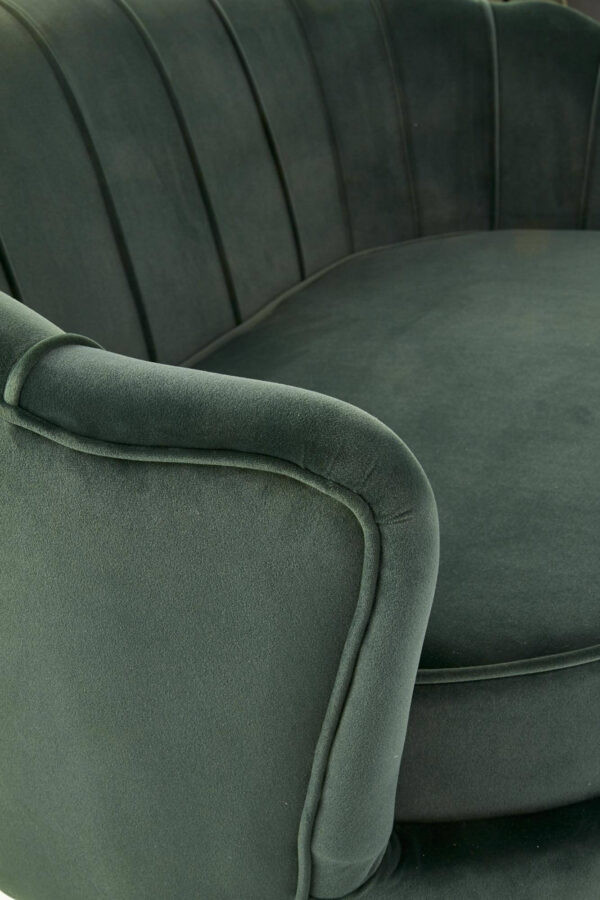 Poze Canapea fixa Amorinito XL velvet verde