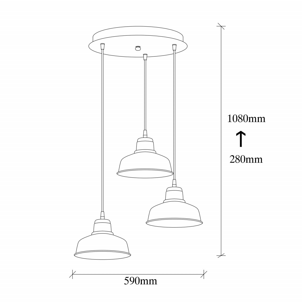 Poze Candelabru Berceste negru - 181