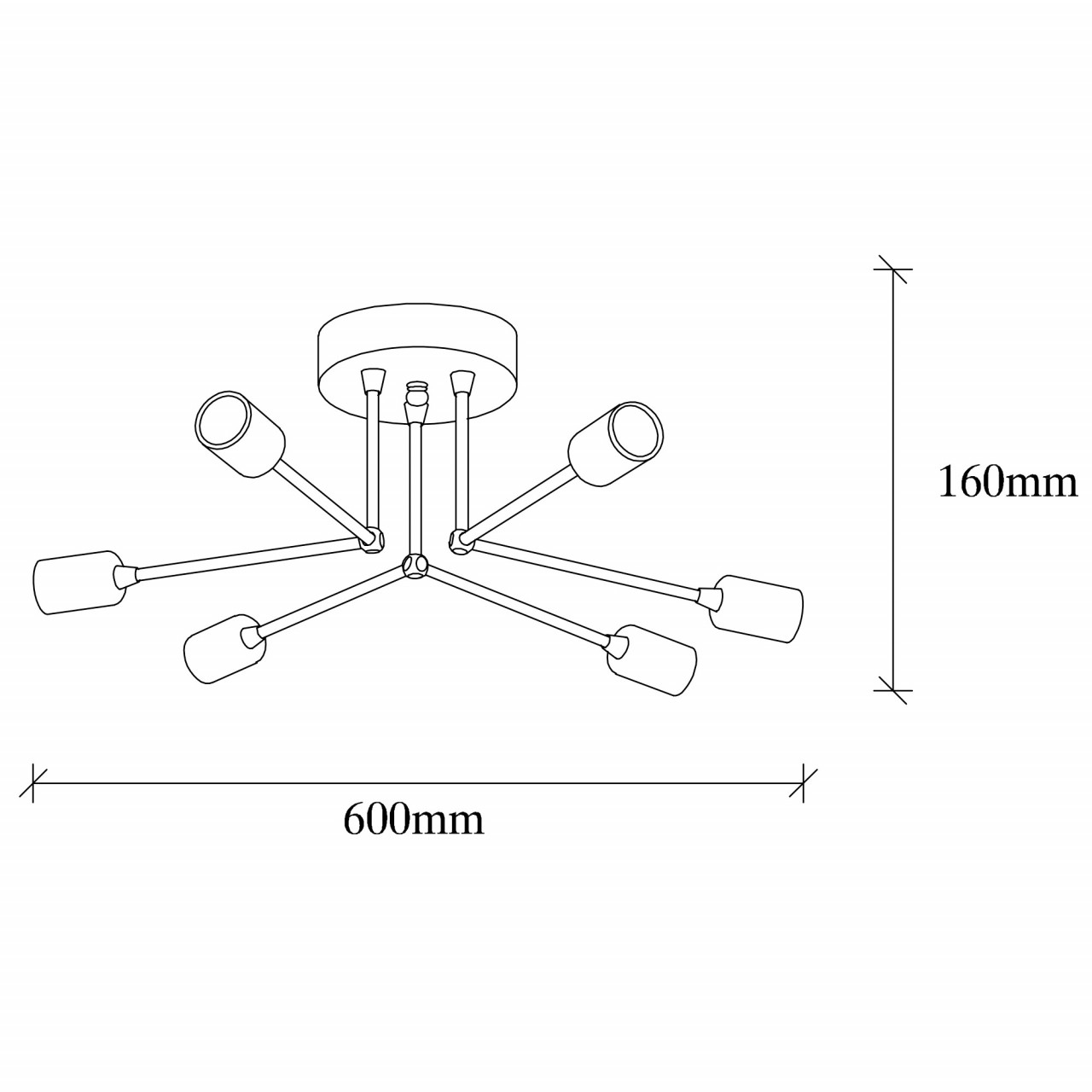 Poze Candelabru Sparrow - 1232