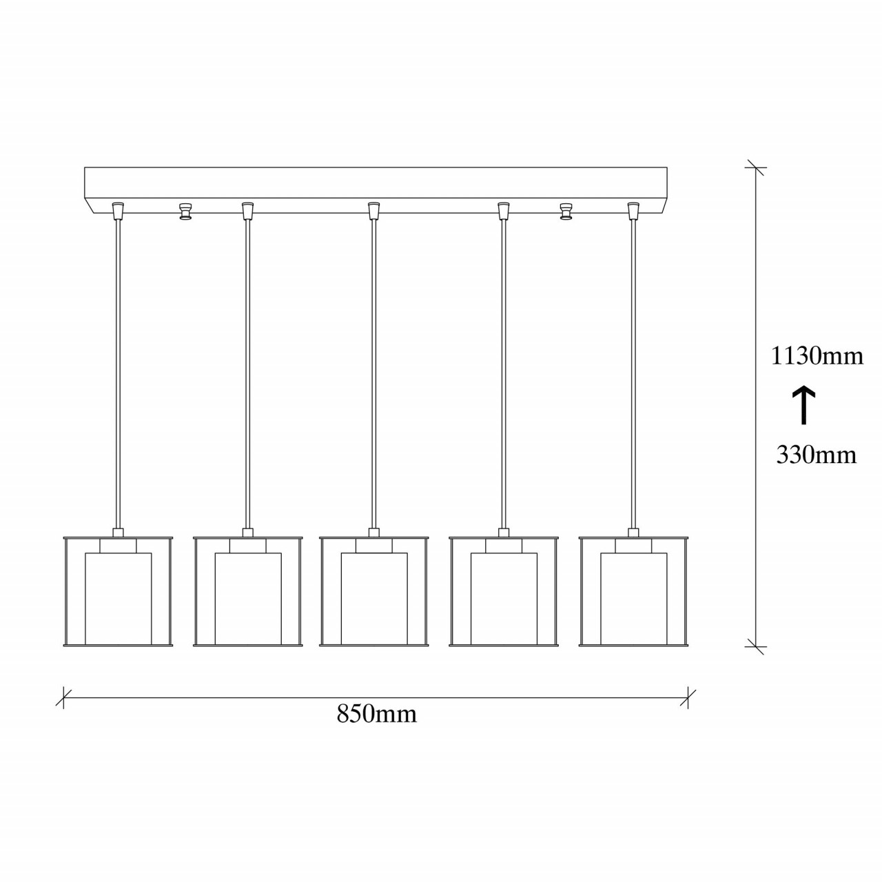 Poze Candelabru Swank - 702-5S1