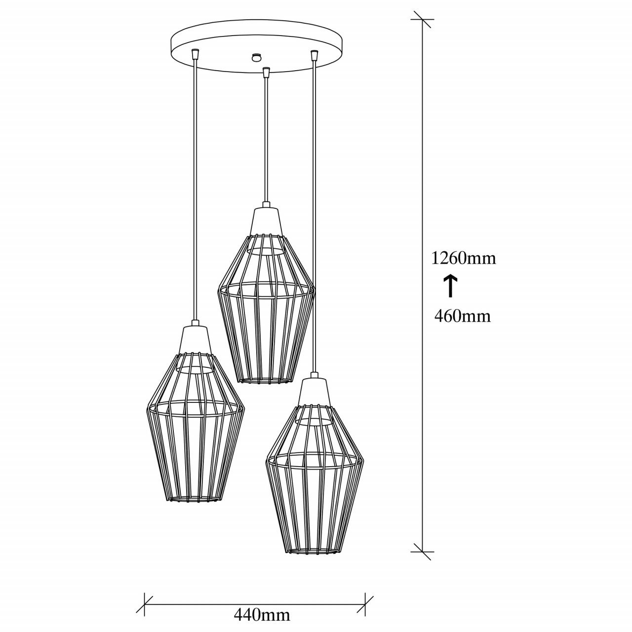 Poze Candelabru Wire - 6126