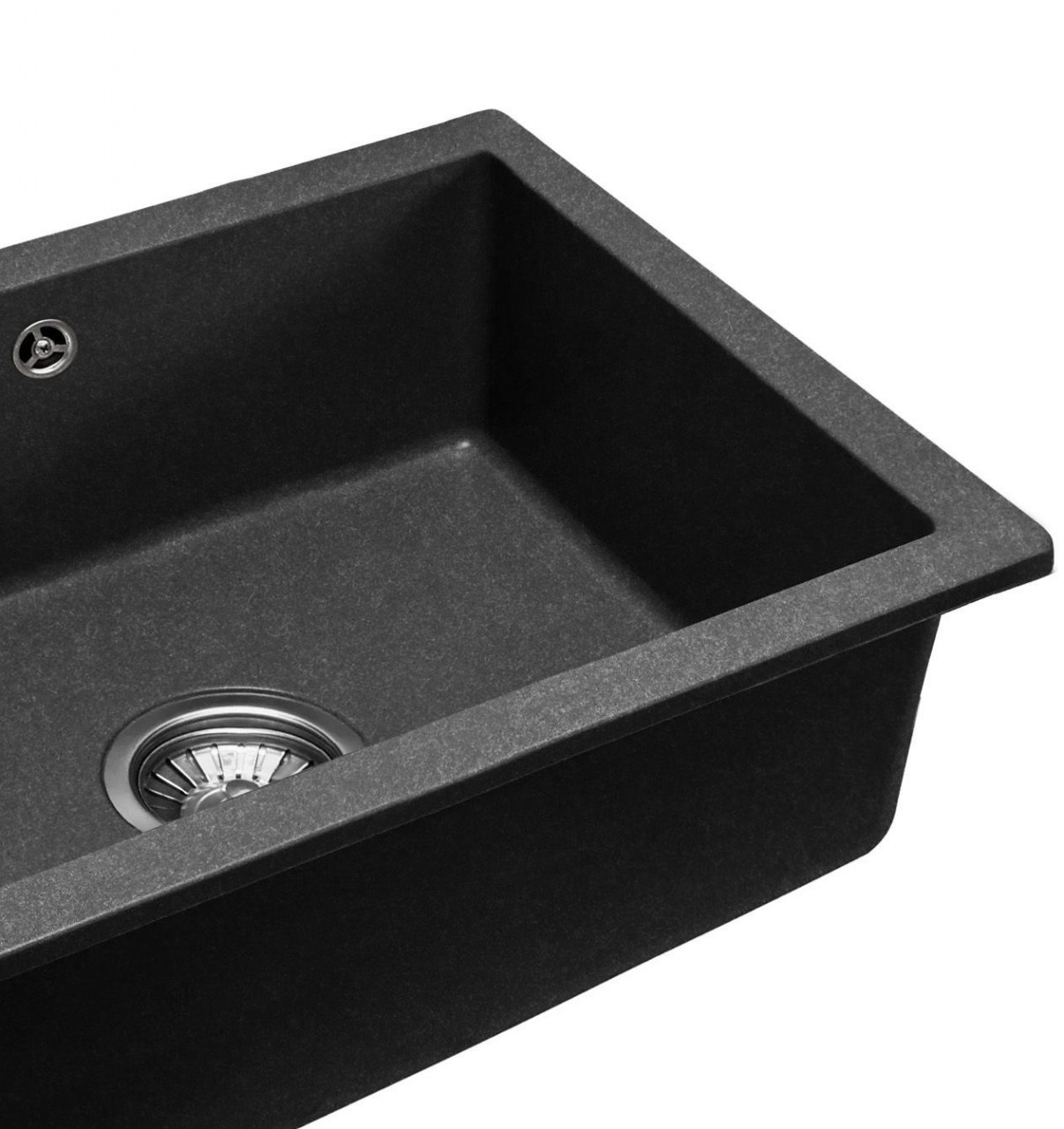 Poze Chiuveta bucatarie Granit Nels black dots