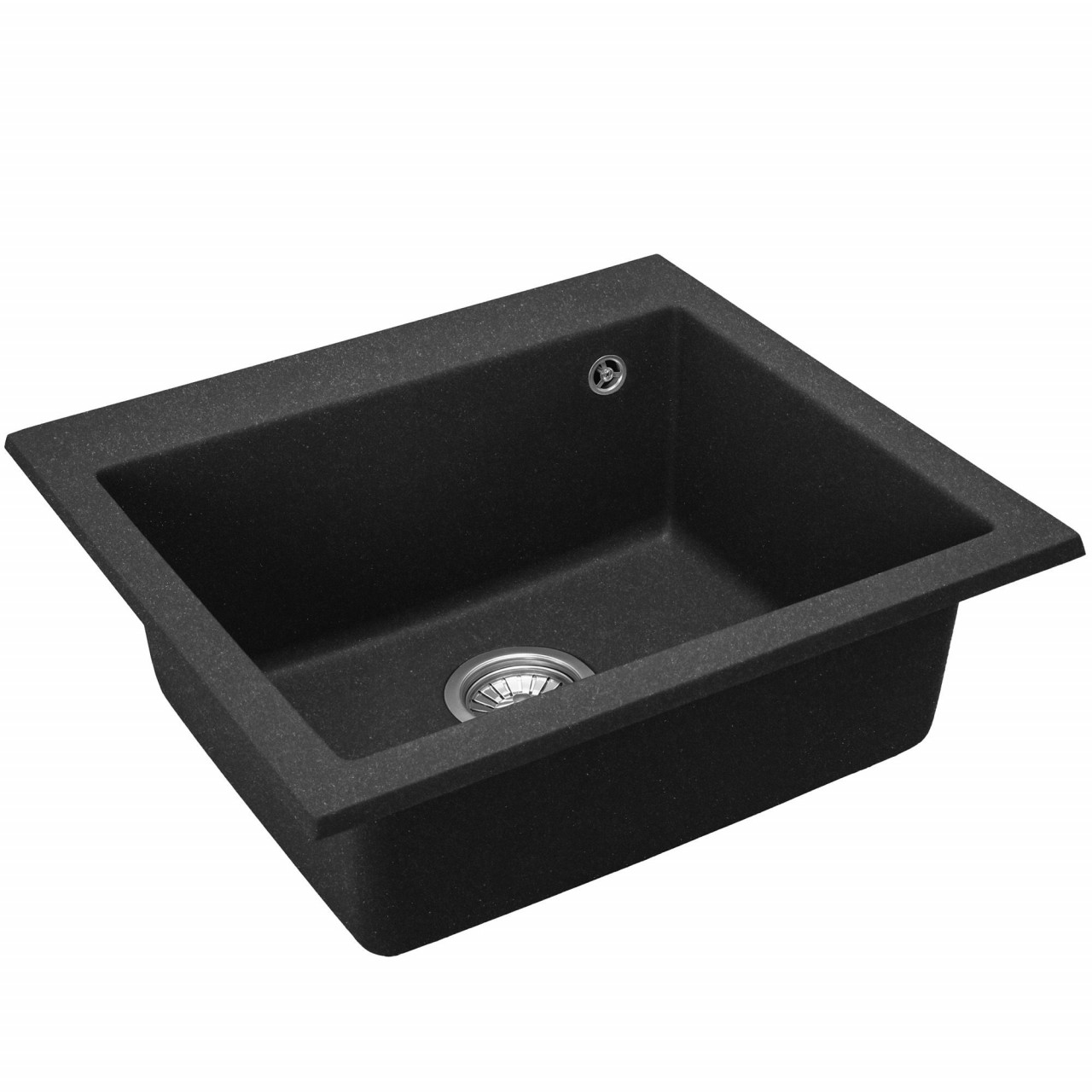 Poze Chiuveta bucatarie Granit West XL black dots