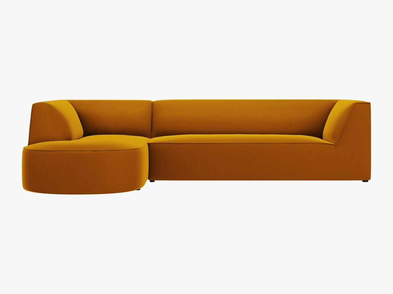 Poze Coltar 4 locuri Ruby catifea L273 cm