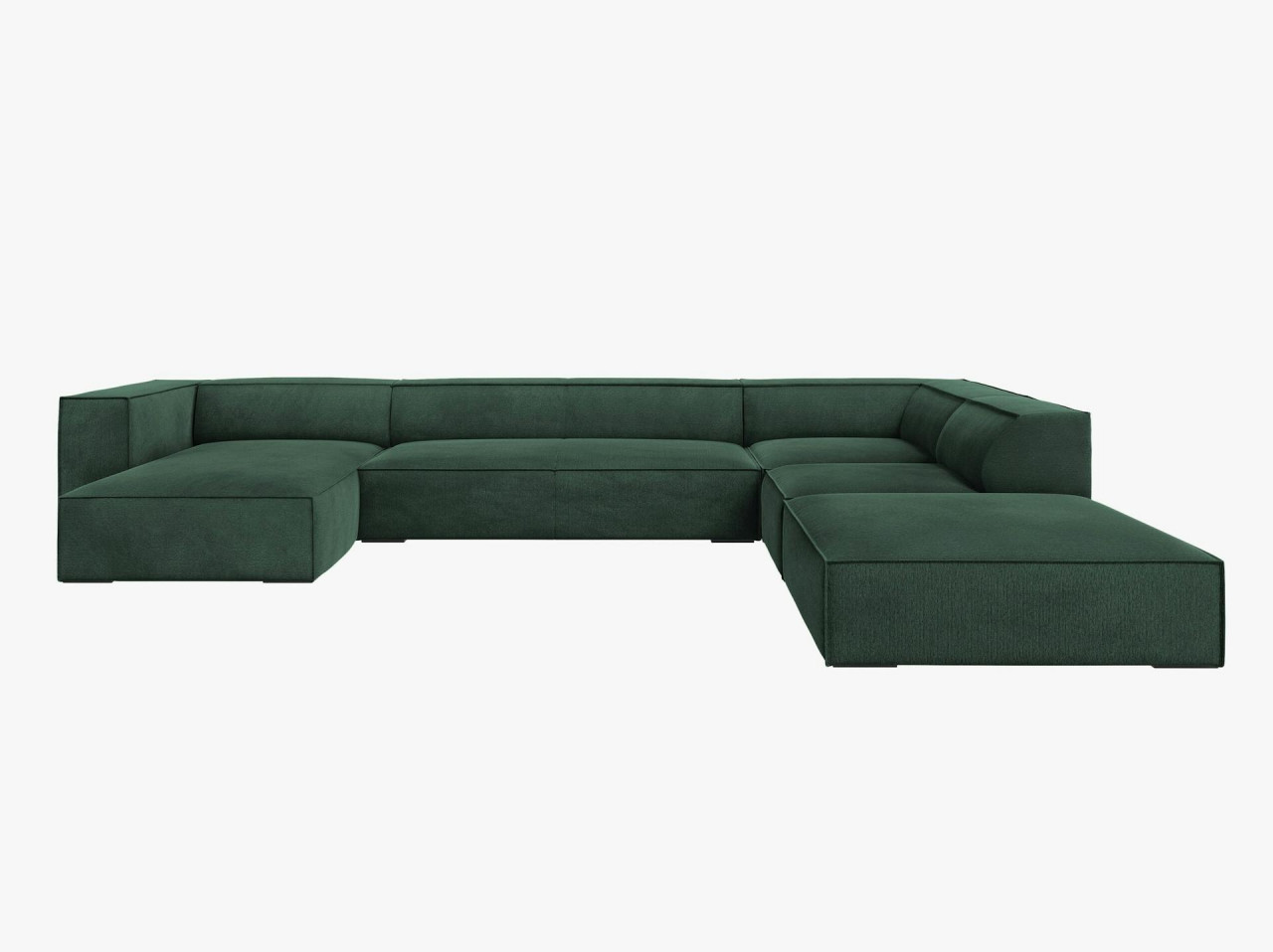 Poze Coltar 6 locuri Agawa stofa L365 cm