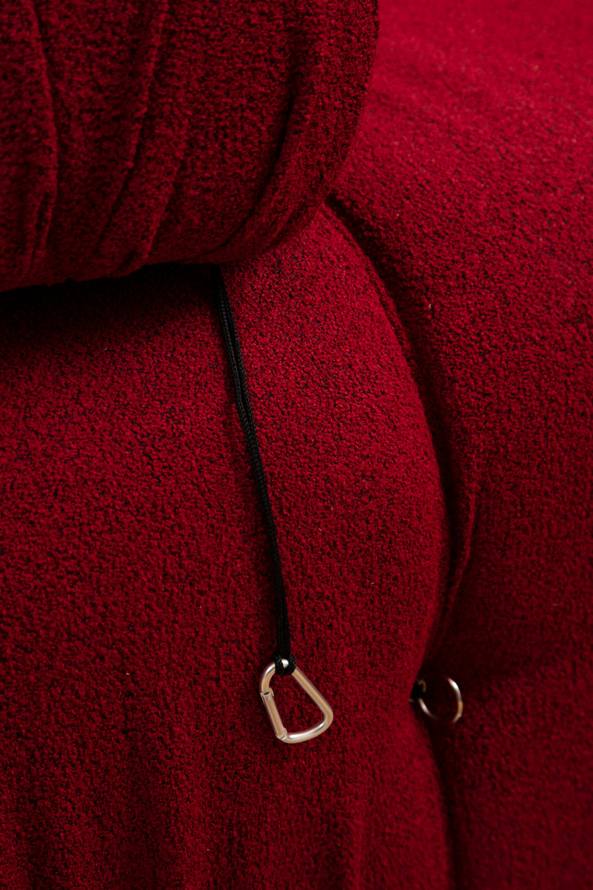 Poze Coltar Bubble ( L1-O1-1R -Puf) rosu