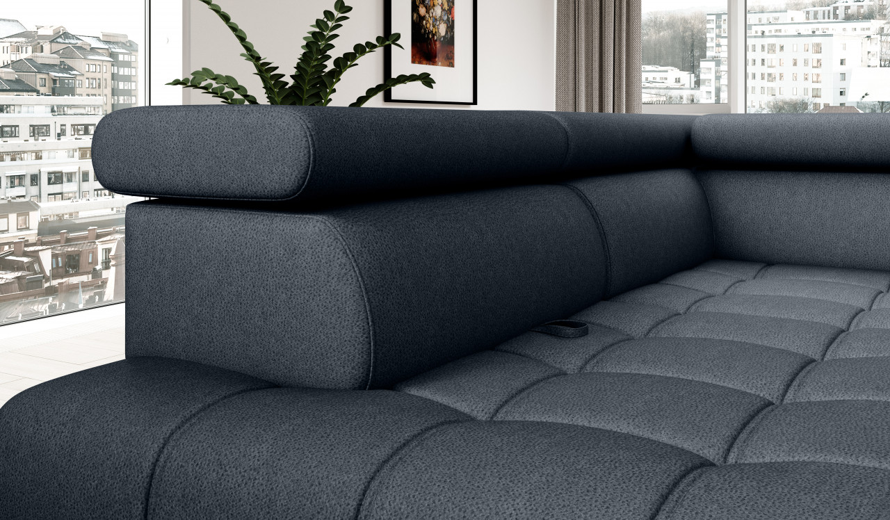 Poze Coltar cu reglaj electric Baggio - L280 x l196 x h100 cm
