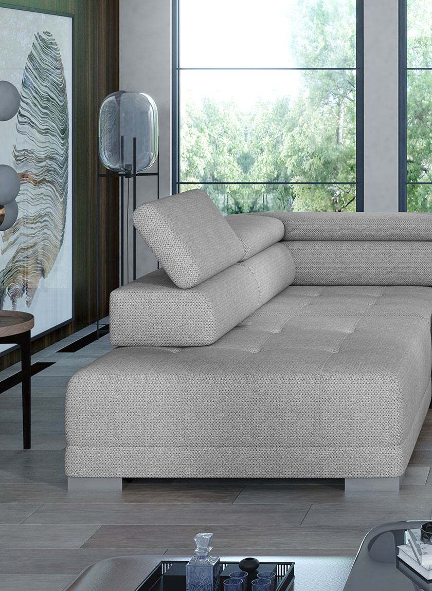 Poze Coltar cu reglaj electric Campo XL – L374 x l220 x h101 cm