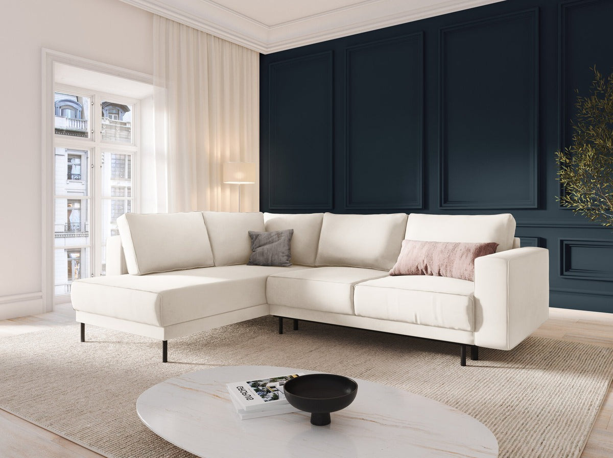 Poze Coltar extensibil 5 locuri Caro catifea L247 cm