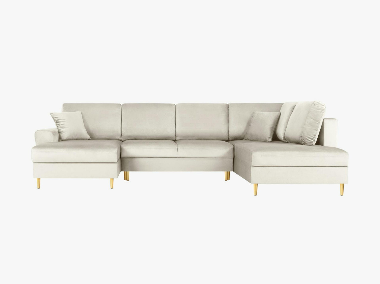 Poze Coltar extensibil 7 locuri Moghan catifea L313 cm