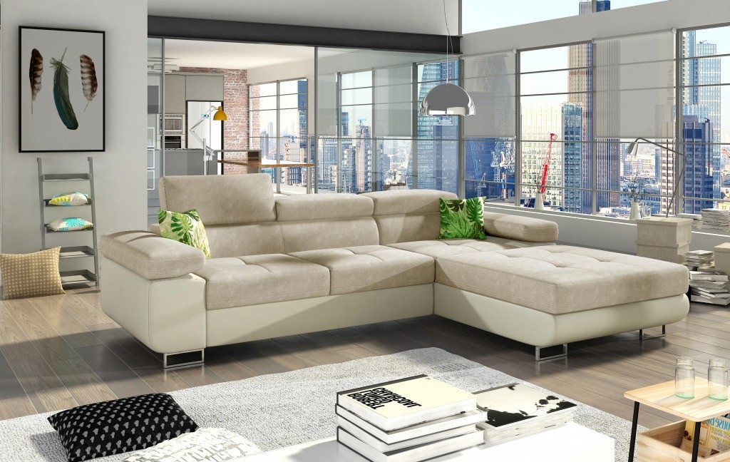 Poze Coltar living extensibil Armando – L280 x l205 x h70 cm
