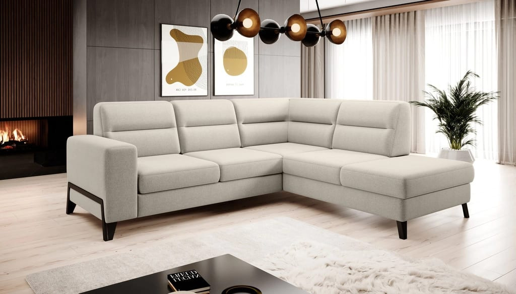 Poze Coltar living extensibil Cassara – L277 x l237 x h100