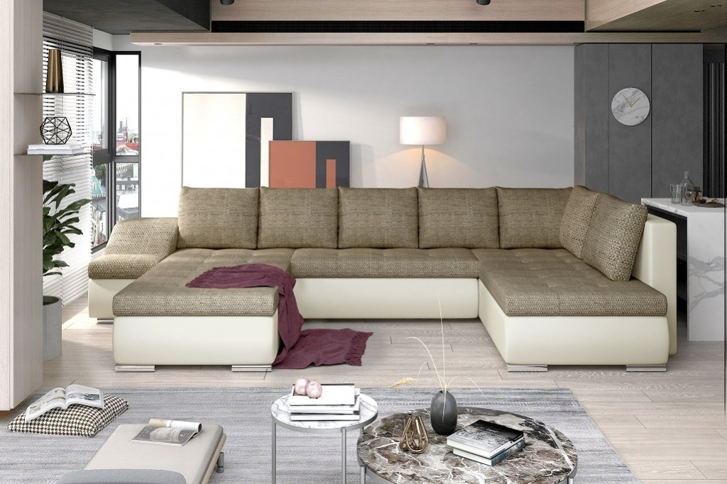 Poze Coltar living extensibil Giovanni – L340 x l200 x h88 cm