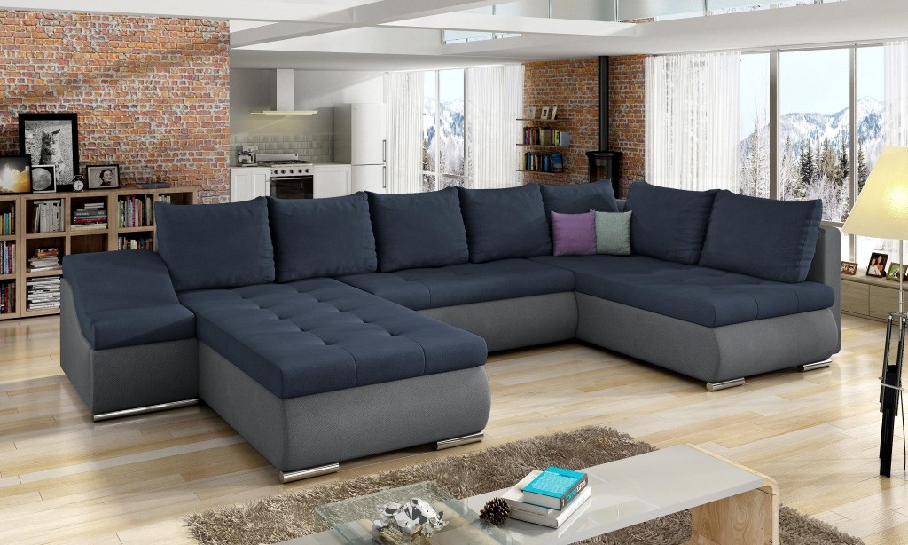 Poze Coltar living extensibil Giovanni – L340 x l200 x h88 cm